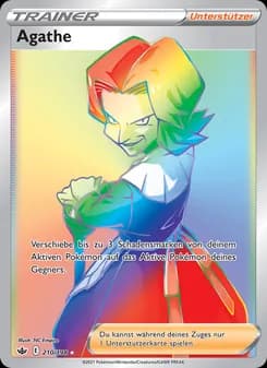 Agathe card in German