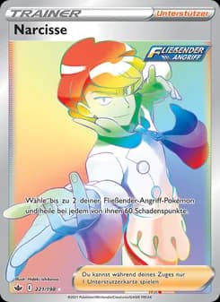 Narcisse card in German