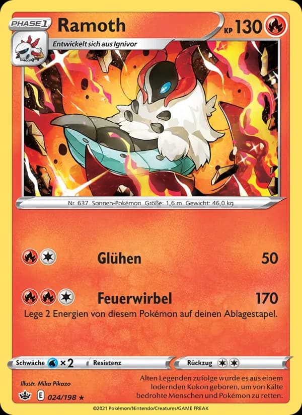 Ramoth card in German