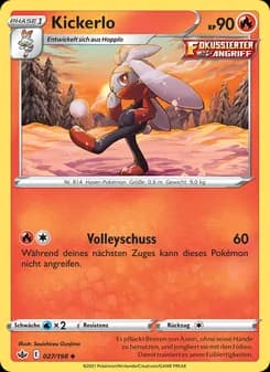 Kickerlo card in German