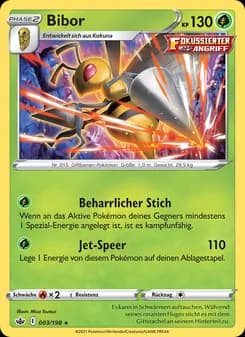 Bibor card in German