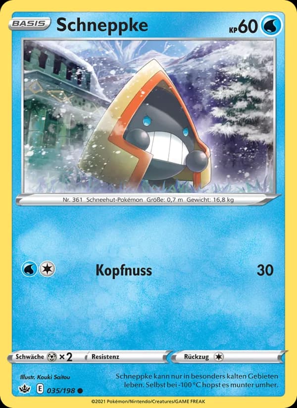 Schneppke card in German