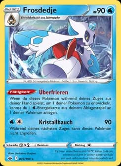 Frosdedje card in German