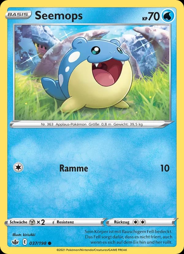 Seemops card in German