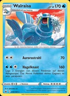 Walraisa card in German