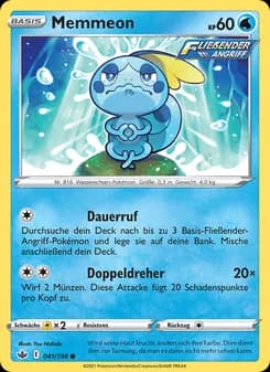 Memmeon card in German