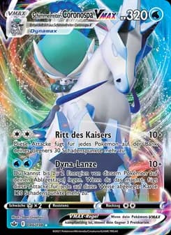 Schimmelreiter-Coronospa VMAX card in German
