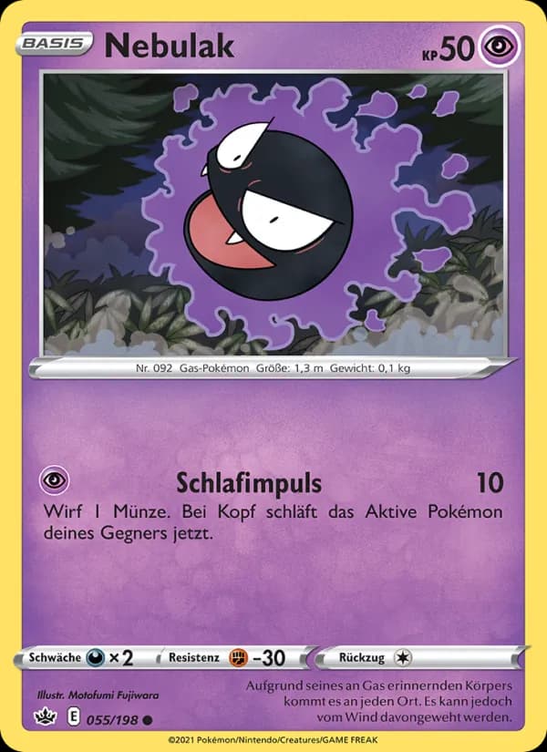 Nebulak card in German