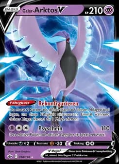 Galar-Arktos V card in German