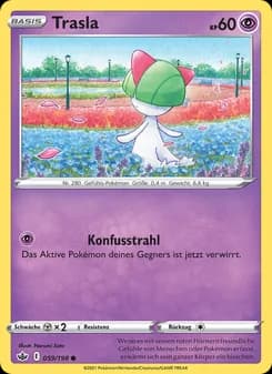Trasla card in German