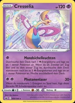 Cresselia card in German