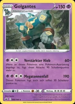 Golgantes card in German