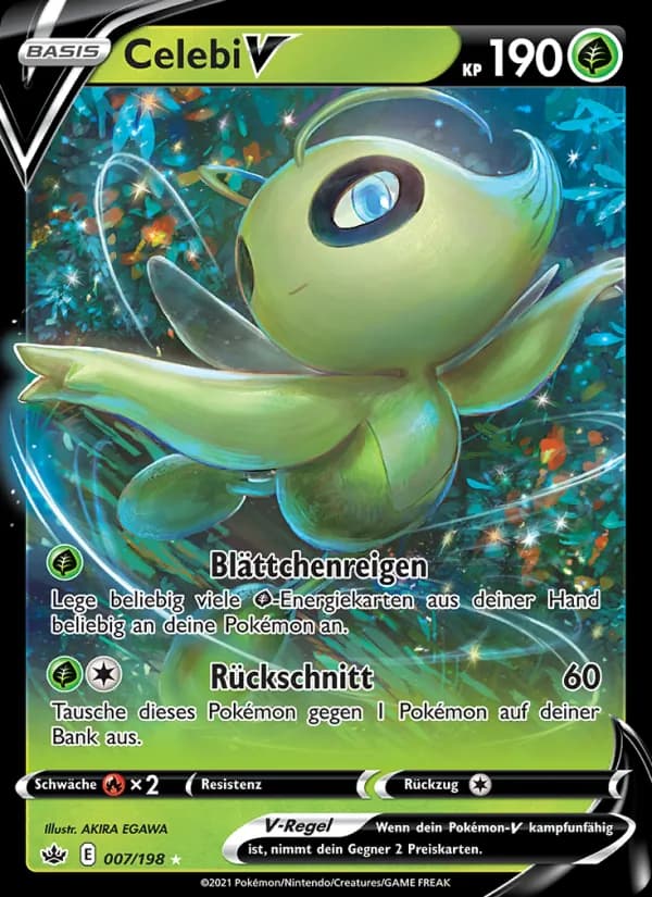 Celebi V card in German
