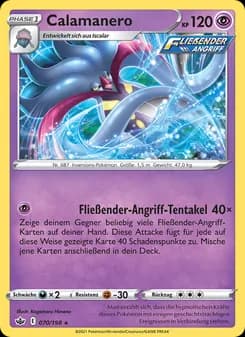 Calamanero card in German