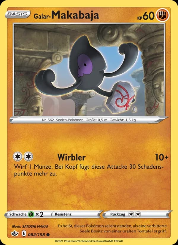 Galar-Makabaja card in German