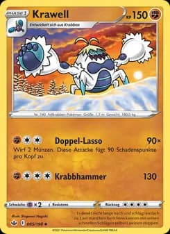 Krawell card in German