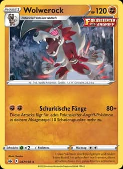 Wolwerock card in German
