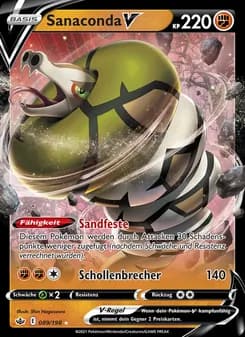Sanaconda V card in German