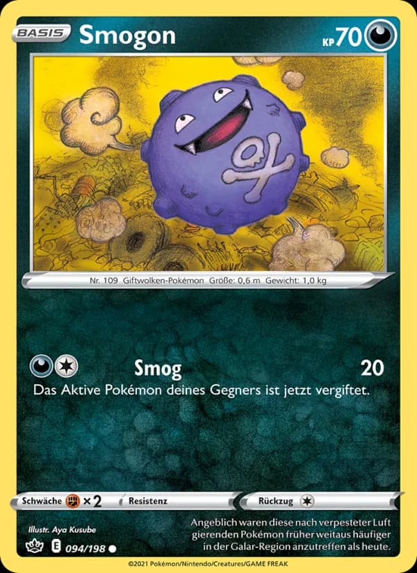 Smogon card in German