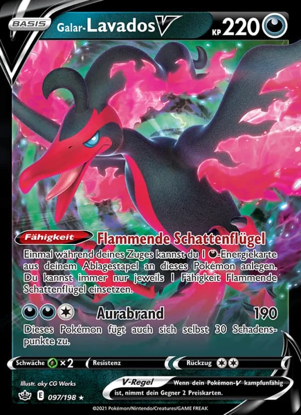 Galar-Lavados V card in German