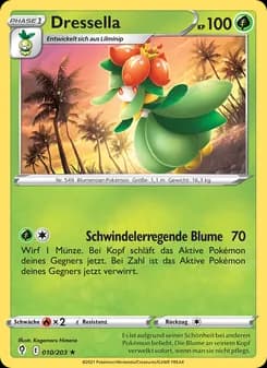 Dressella card in German