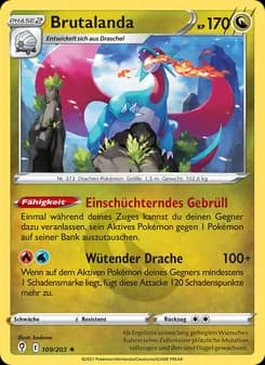 Brutalanda card in German