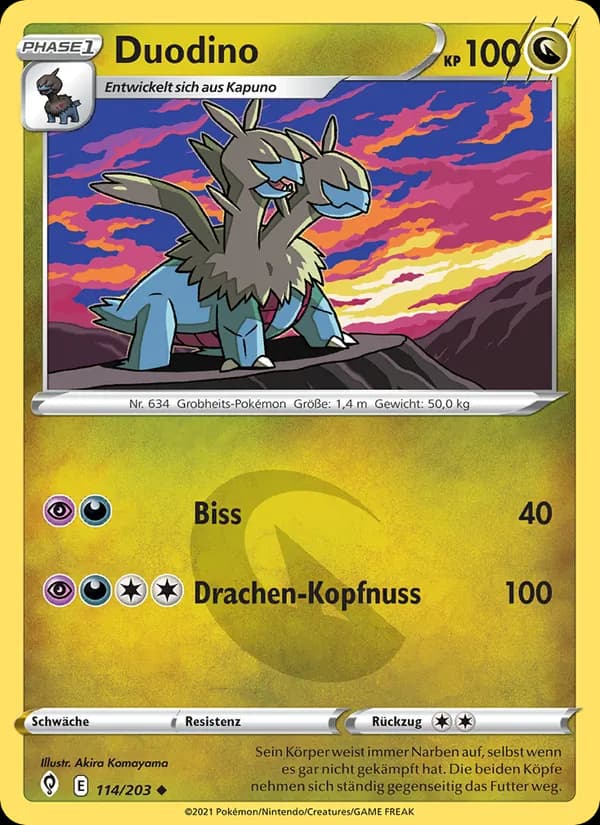 Duodino card in German