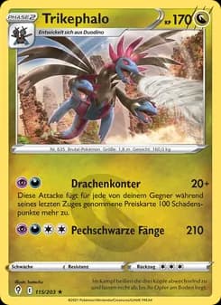 Trikephalo card in German