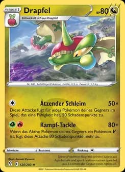 Drapfel card in German