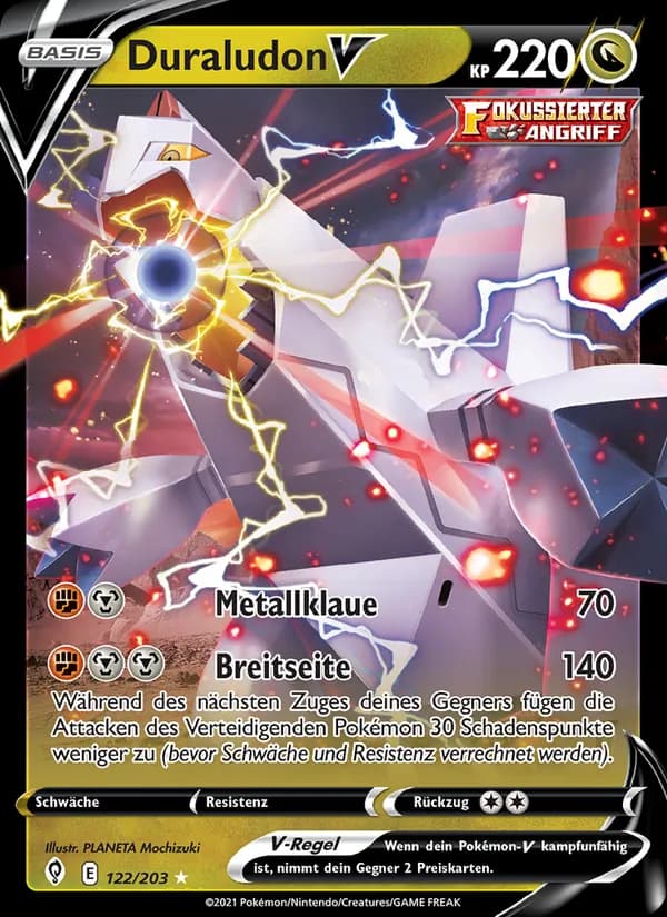 Duraludon V card in German