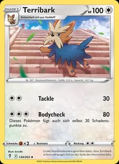 Terribark card in German