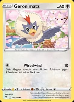 Geronimatz card in German