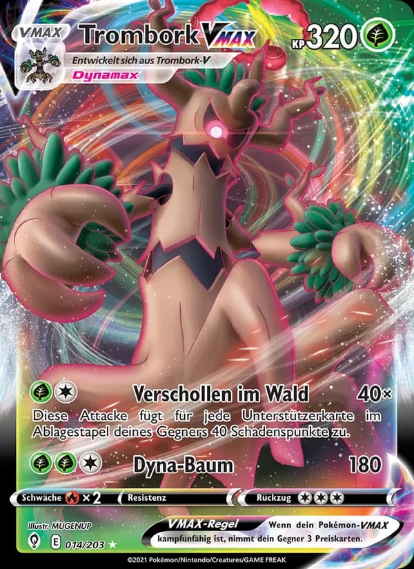 Trombork VMAX card in German