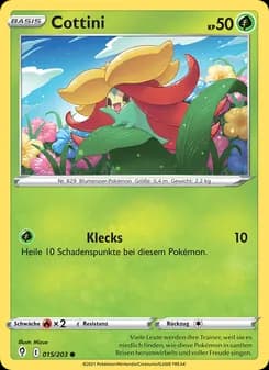 Cottini card in German