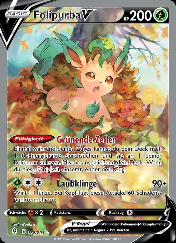 Folipurba V card in German