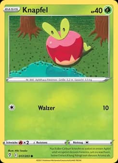 Knapfel card in German