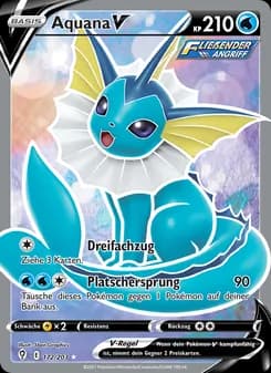 Aquana V card in German