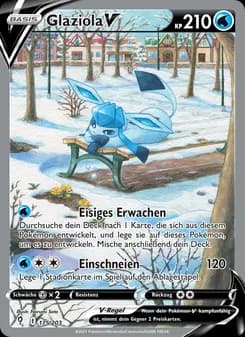 Glaziola V card in German