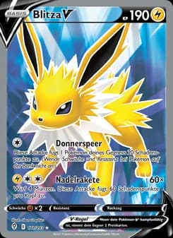 Blitza V card in German