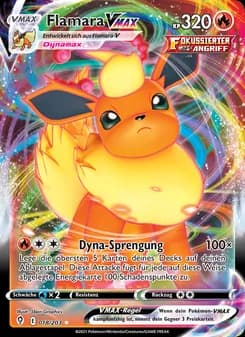 Flamara VMAX card in German