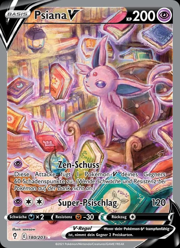 Psiana V card in German