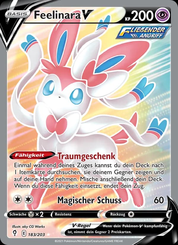 Feelinara V card in German