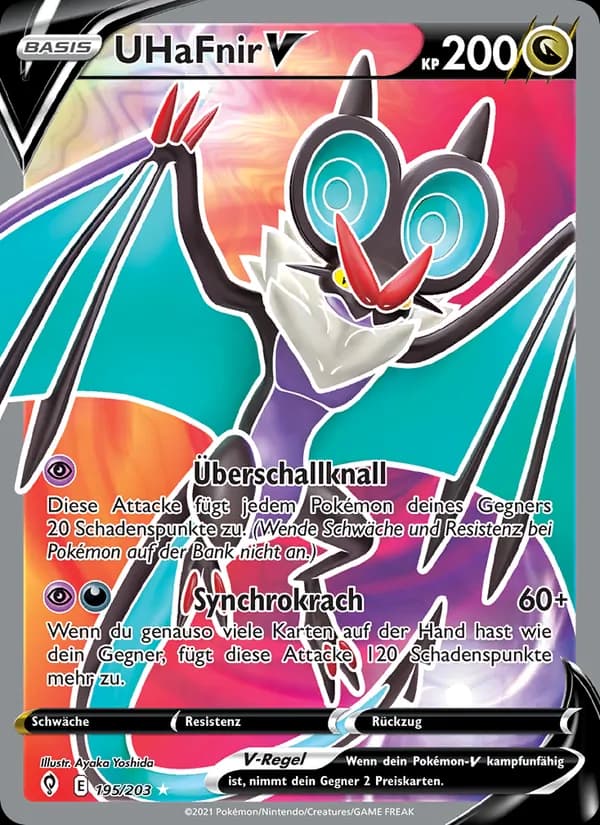 UHaFnir V card in German