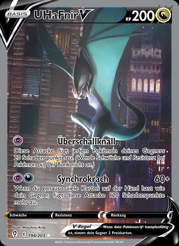 UHaFnir V card in German