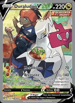 Duraludon V card in German