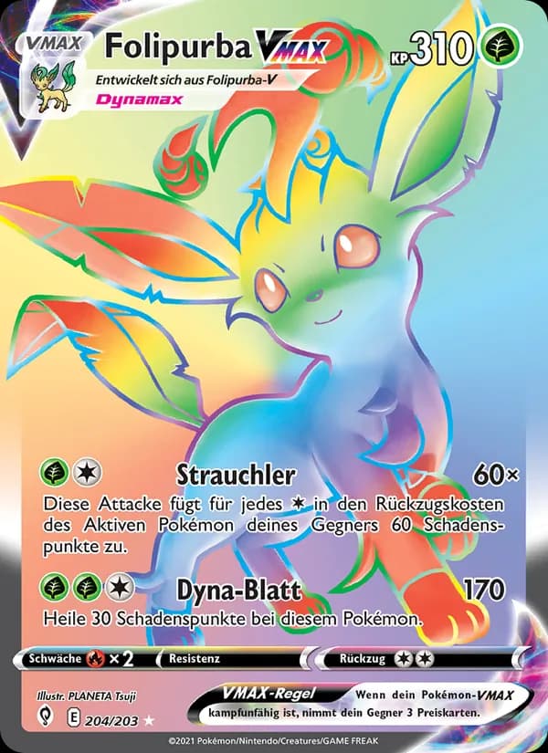 Folipurba VMAX card in German