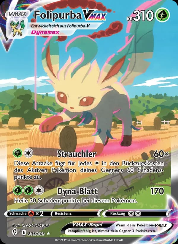 Folipurba VMAX card in German