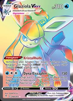 Glaziola VMAX card in German