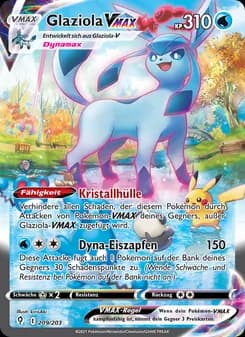 Glaziola VMAX card in German