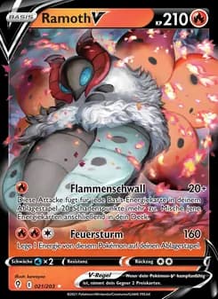 Ramoth V card in German